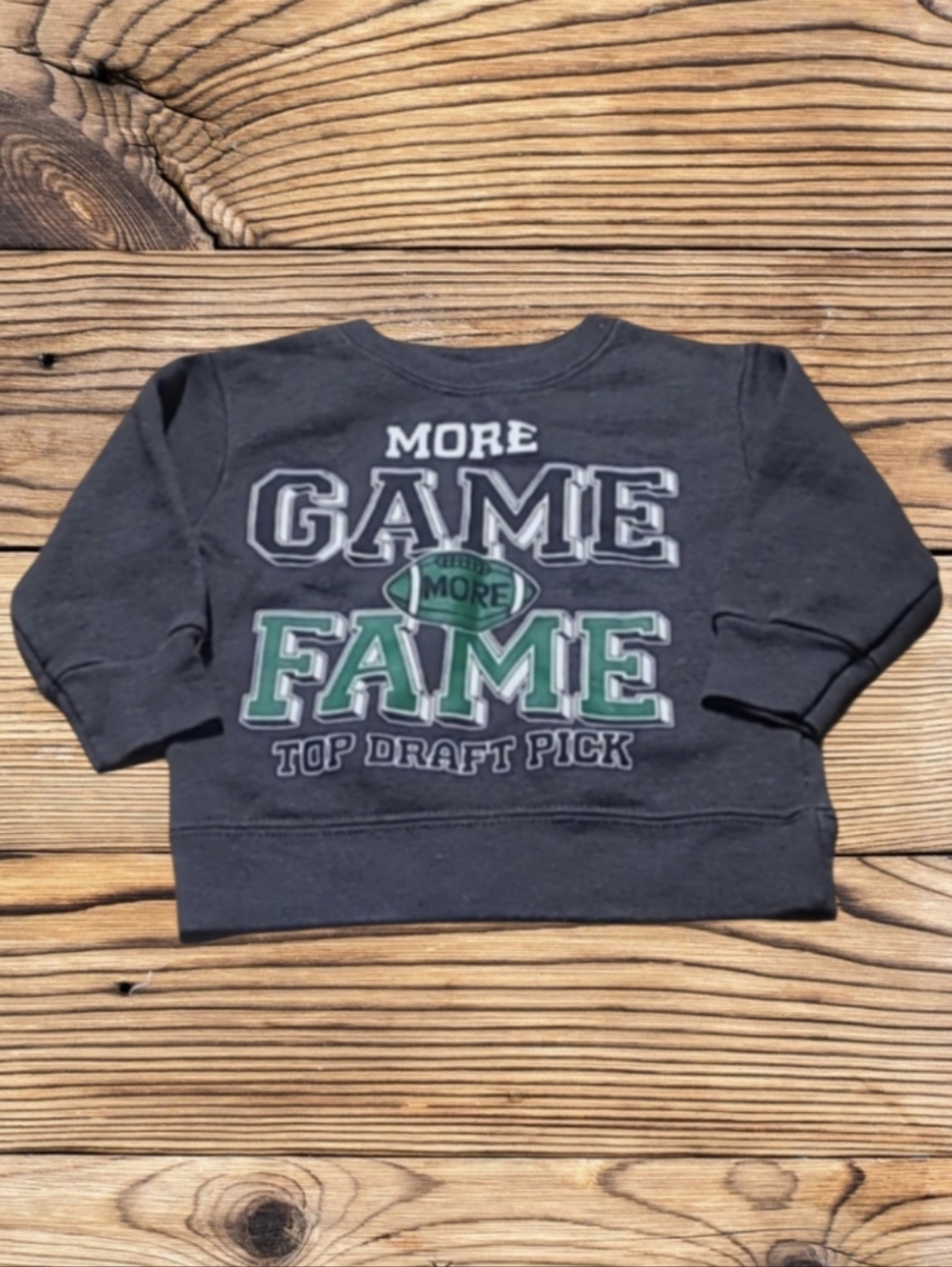 LITTLE BOY'S GRANIMALS FOOTBALL SWEATSHIRT